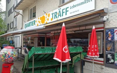 Erinnerung an das Quartierlädeli «Quartierträff»